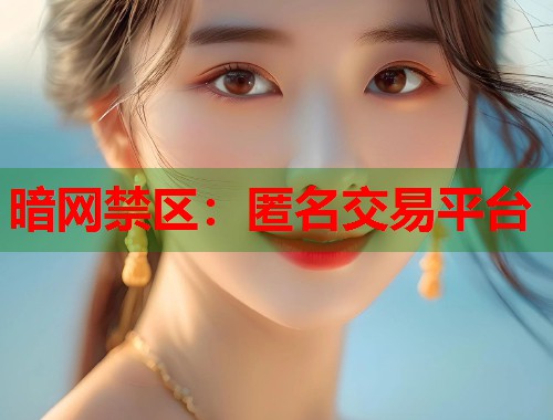 暗网禁区：匿名交易平台
