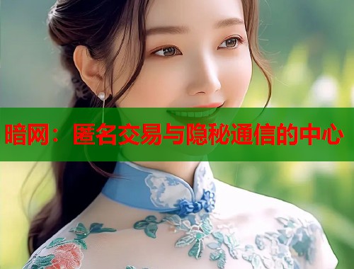 暗网：匿名交易与隐秘通信的中心  第2张