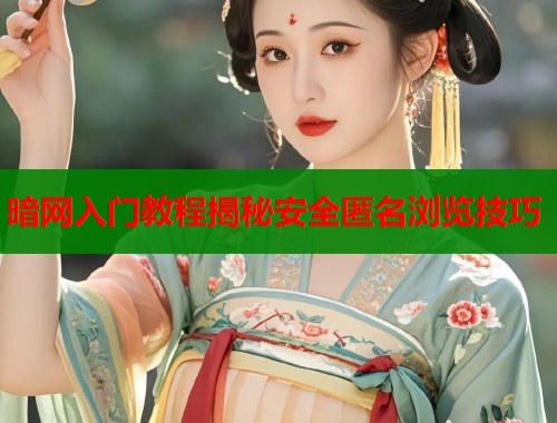 暗网入门教程揭秘安全匿名浏览技巧