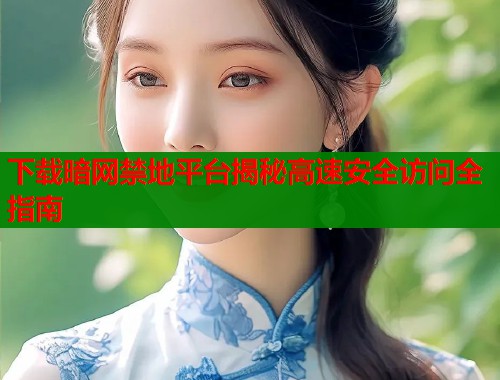 下载暗网禁地平台揭秘高速安全访问全指南  第2张