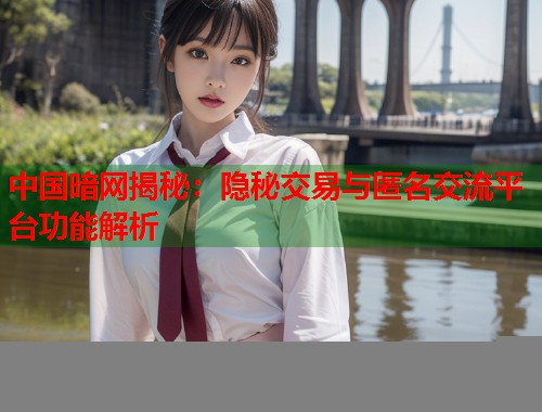 中国暗网揭秘：隐秘交易与匿名交流平台功能解析