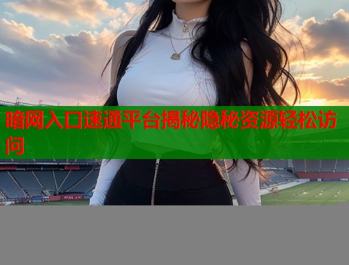 暗网入口速通平台揭秘隐秘资源轻松访问