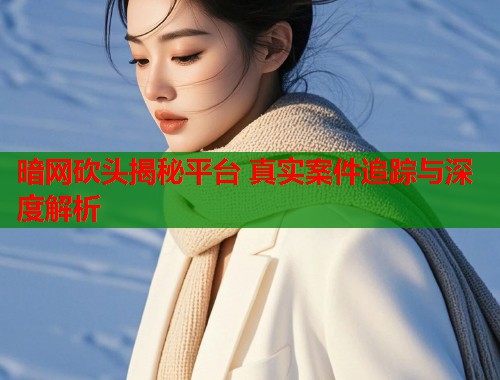 暗网砍头揭秘平台 真实案件追踪与深度解析