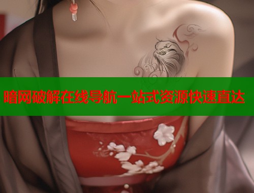 暗网破解在线导航一站式资源快速直达