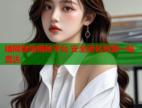 暗网禁地揭秘平台 安全匿名资源一站直达  第1张