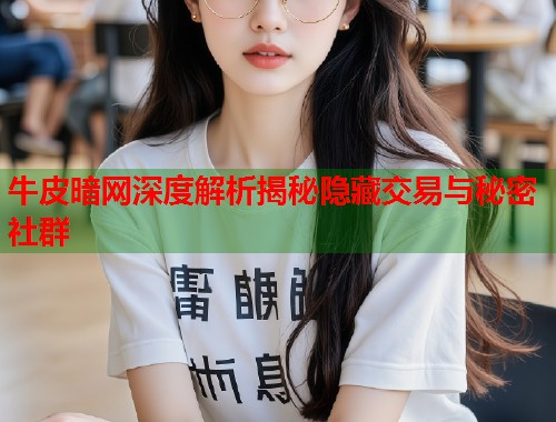 牛皮暗网深度解析揭秘隐藏交易与秘密社群