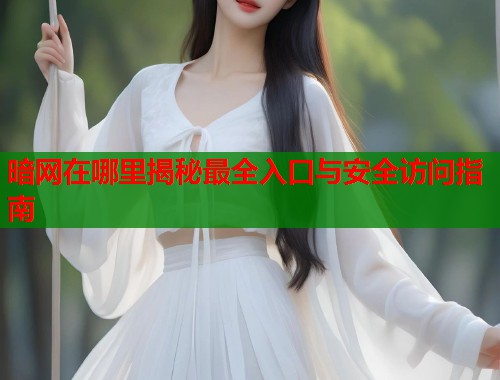 暗网在哪里揭秘最全入口与安全访问指南