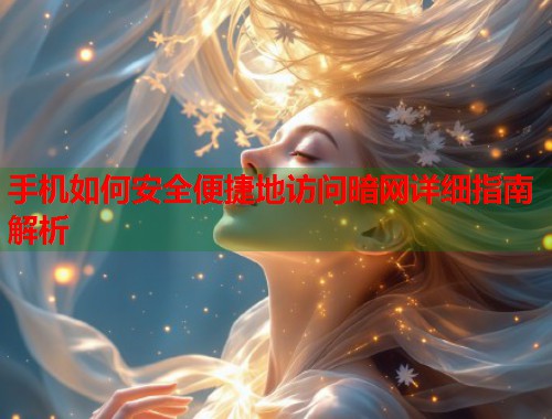 手机如何安全便捷地访问暗网详细指南解析
