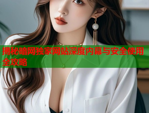 揭秘暗网独家网站深度内幕与安全使用全攻略