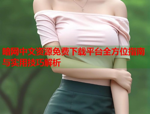 暗网中文资源免费下载平台全方位指南与实用技巧解析