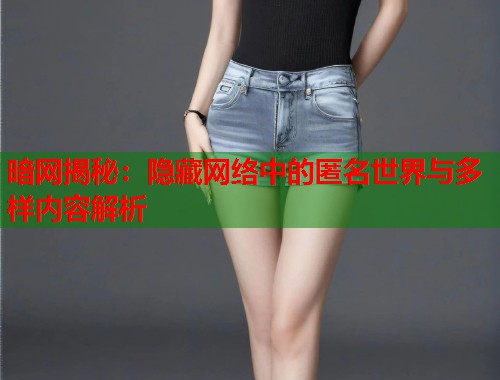 暗网揭秘：隐藏网络中的匿名世界与多样内容解析