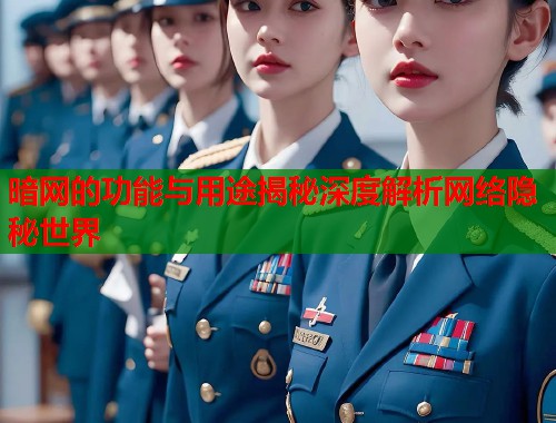 暗网的功能与用途揭秘深度解析网络隐秘世界  第1张