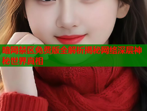 暗网禁区免费版全解析揭秘网络深层神秘世界真相