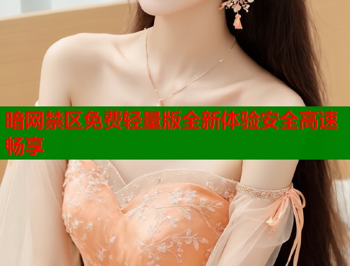 暗网禁区免费轻量版全新体验安全高速畅享
