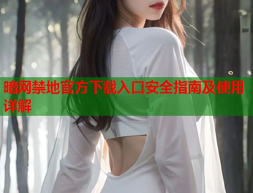 暗网禁地官方下载入口安全指南及使用详解  第1张