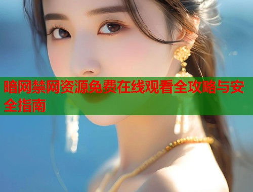 暗网禁网资源免费在线观看全攻略与安全指南