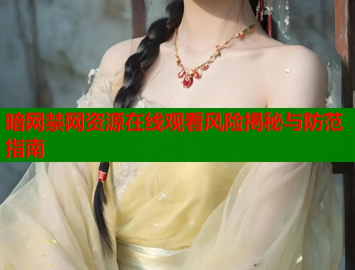 暗网禁网资源在线观看风险揭秘与防范指南  第1张