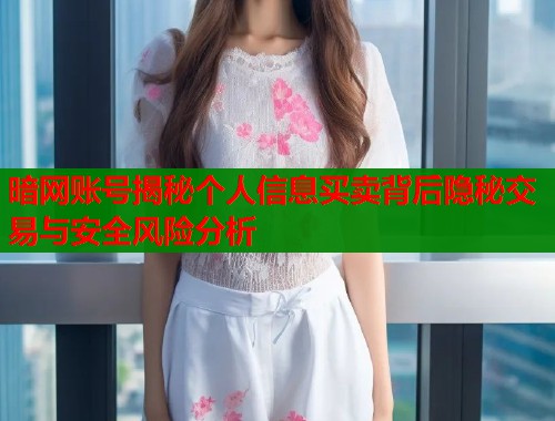 暗网账号揭秘个人信息买卖背后隐秘交易与安全风险分析  第1张