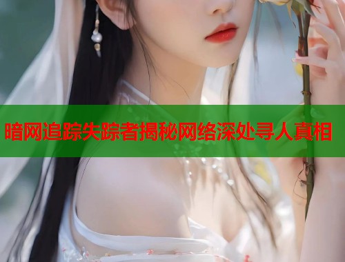 暗网追踪失踪者揭秘网络深处寻人真相