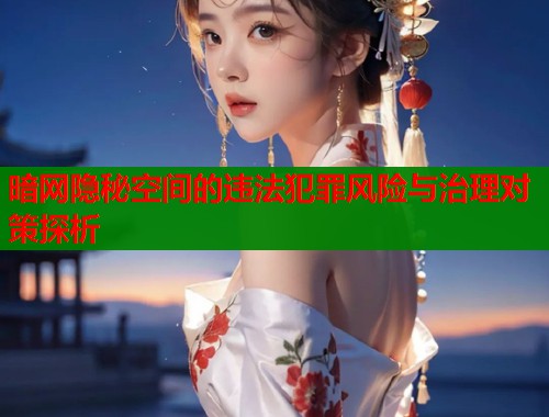 暗网隐秘空间的违法犯罪风险与治理对策探析