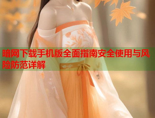 暗网下载手机版全面指南安全使用与风险防范详解