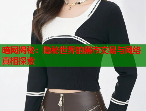 暗网揭秘：隐秘世界的黑市交易与网络真相探索