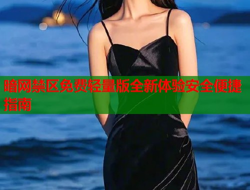 暗网禁区免费轻量版全新体验安全便捷指南