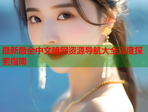 最新最全中文暗网资源导航大全深度探索指南