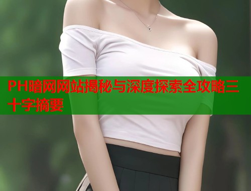 PH暗网网站揭秘与深度探索全攻略三十字摘要  第2张
