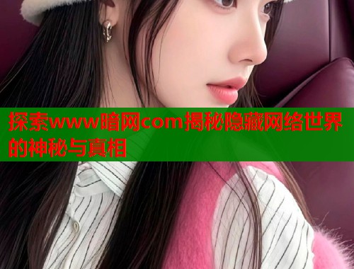 探索www暗网com揭秘隐藏网络世界的神秘与真相