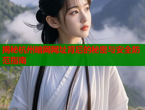 揭秘杭州暗网网址背后的秘密与安全防范指南  第2张