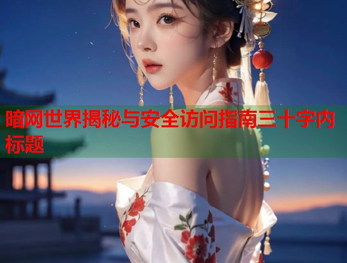 暗网世界揭秘与安全访问指南三十字内标题