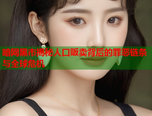 暗网黑市揭秘人口贩卖背后的罪恶链条与全球危机