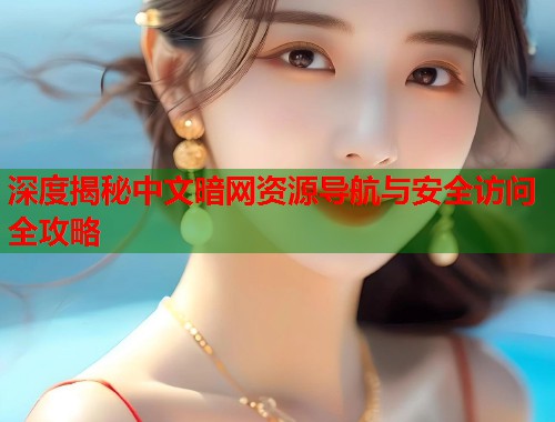 深度揭秘中文暗网资源导航与安全访问全攻略  第2张